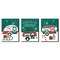 Big Dot of Happiness Camper Christmas - Red and Green Wall Art and Holiday Home Decor - 7.5 x 10 inches - Set of 3 Prints